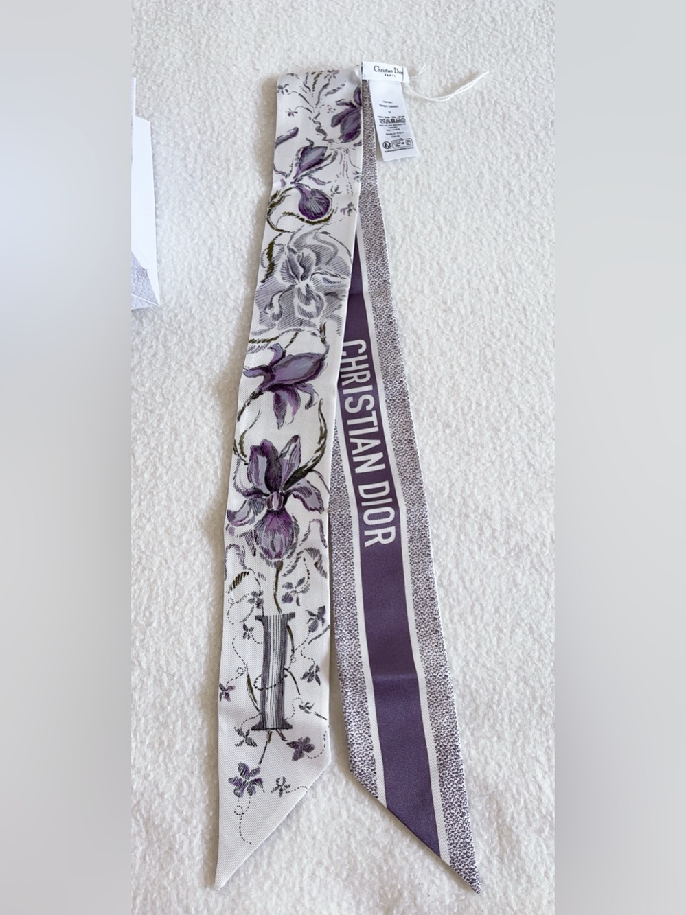 Dior Jardin D’hiver Mitzah Silk Scarf